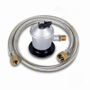 Regulador de Gas con Manguera Flexible